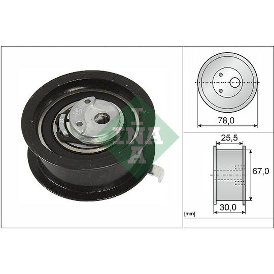 531 0251 30 Tensioner Pulley, timing belt