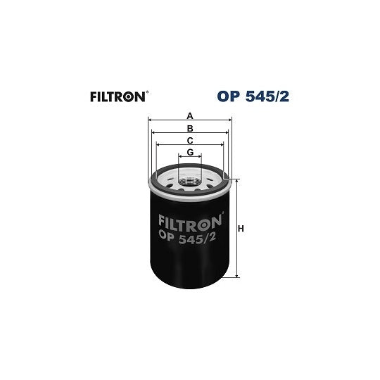 OP 545/2 Oil filter