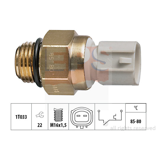 1.850.173 Temperature Switch, radiator fan