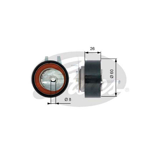 T43199 Tensioner Pulley, timing belt
