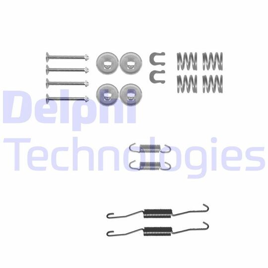 LY1262 Accessory Kit, brake shoes
