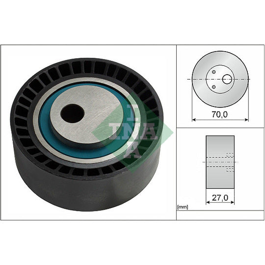 531 0148 10 Tensioner Pulley, v-ribbed belt