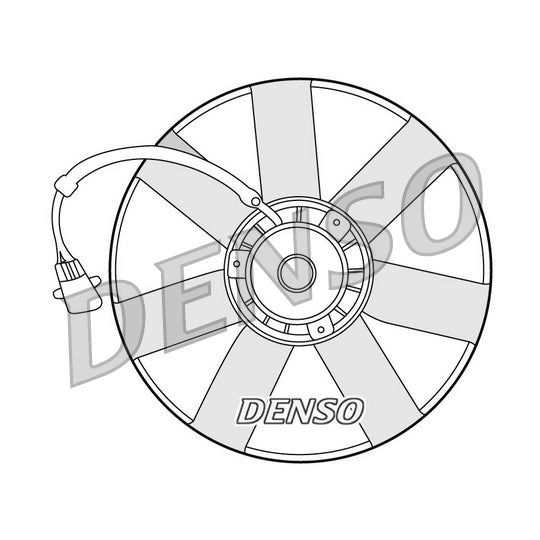 DER32002 Fan, radiator