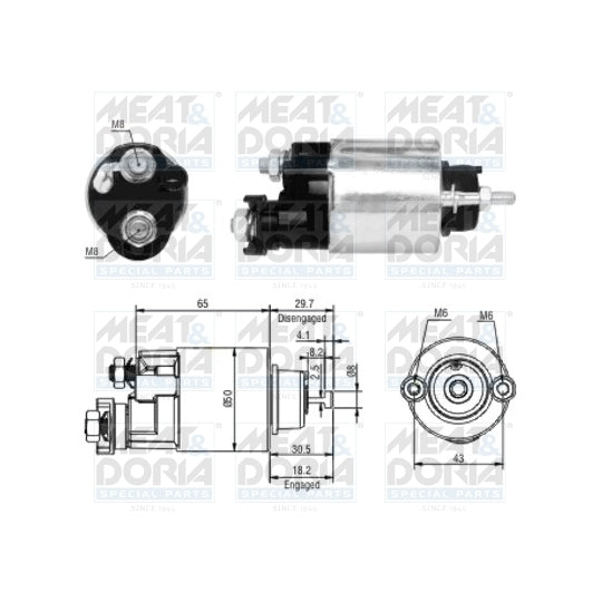 46163 Solenoid Switch, starter
