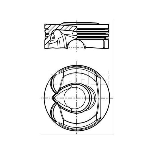 039 PI 00123 002 Piston