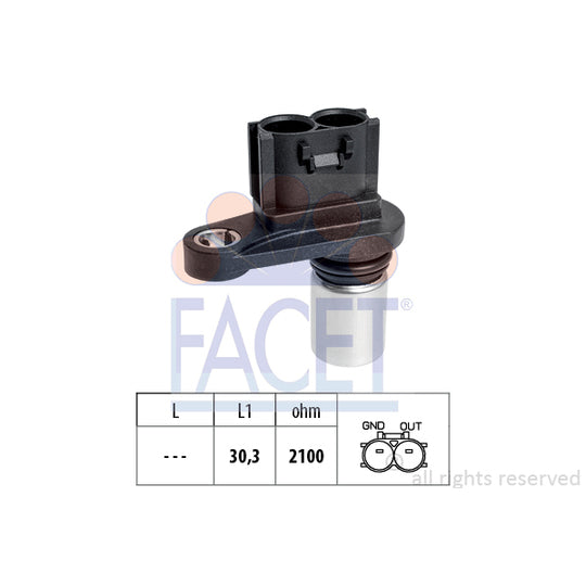 9.0716 Pulse Sensor, flywheel