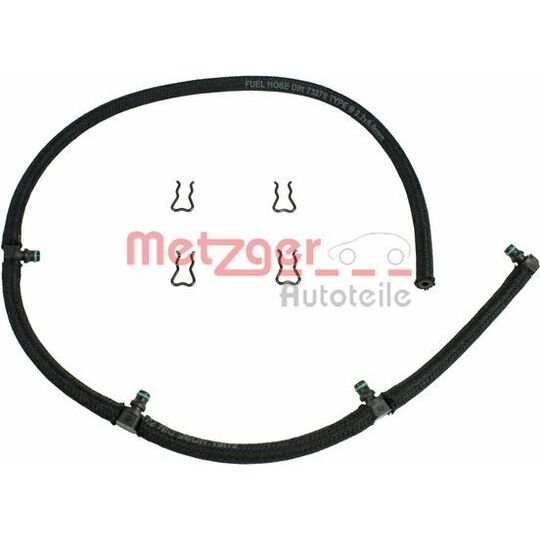 0840057 Hose, fuel overflow