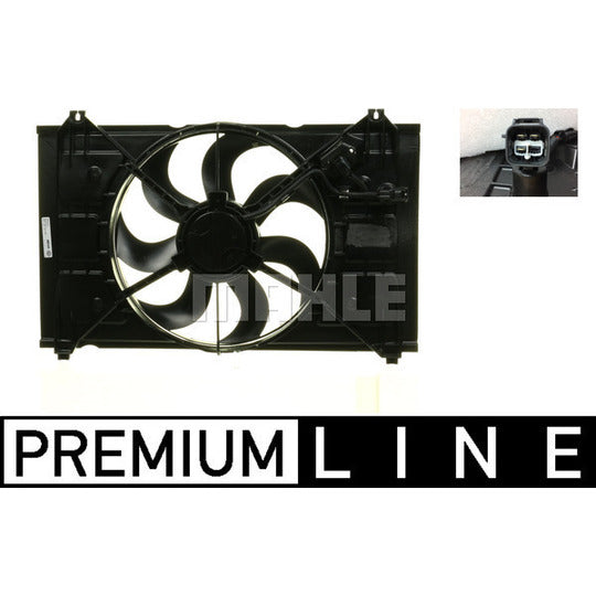 CFF 222 000P Fan, radiator