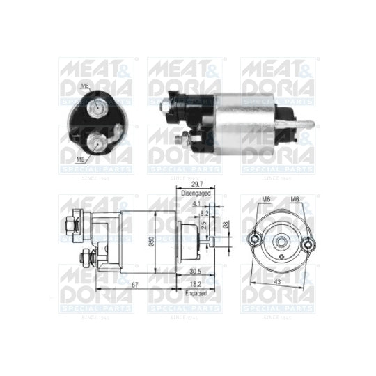 46149 Solenoid Switch, starter