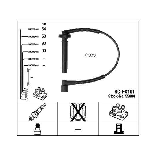 55004 Ignition Cable Kit