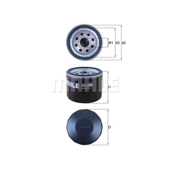 OC 1290 Oil filter
