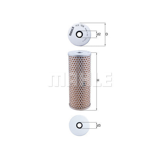 HX 108 Hydraulic Filter, steering system