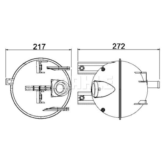 CRT 4 000S Expansion Tank, coolant