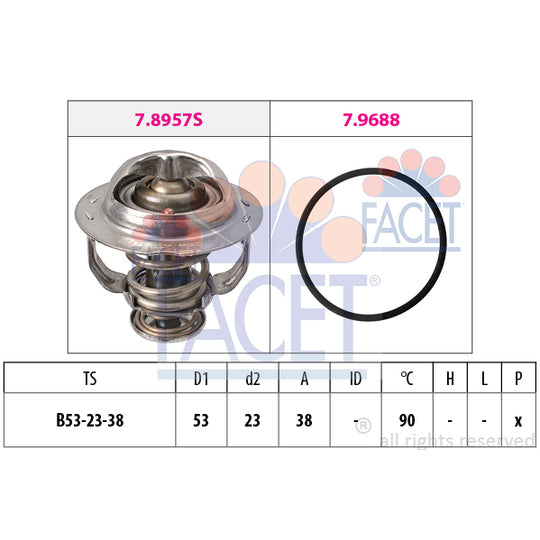 7.8957 Thermostat, coolant