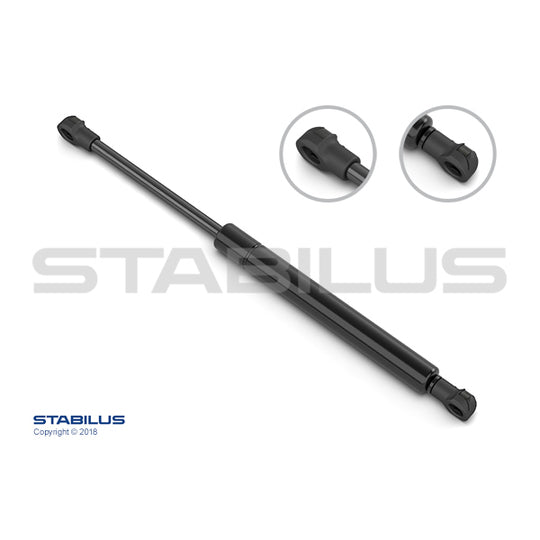 2293NL Gas Spring, rear windscreen