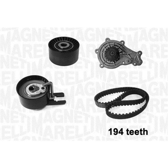 341404030001 Water Pump & Timing Belt Set