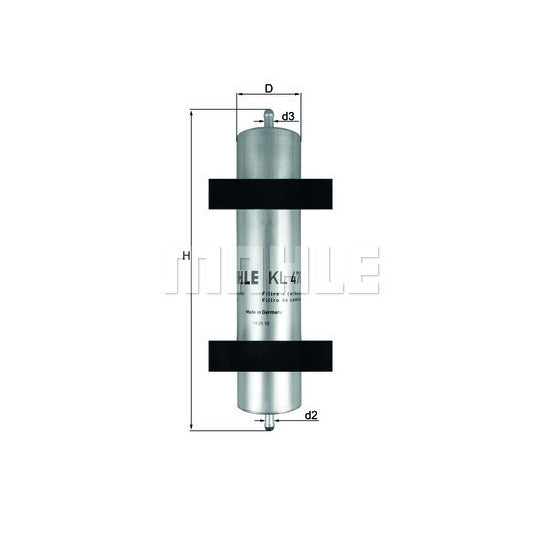 KL 478 Fuel filter