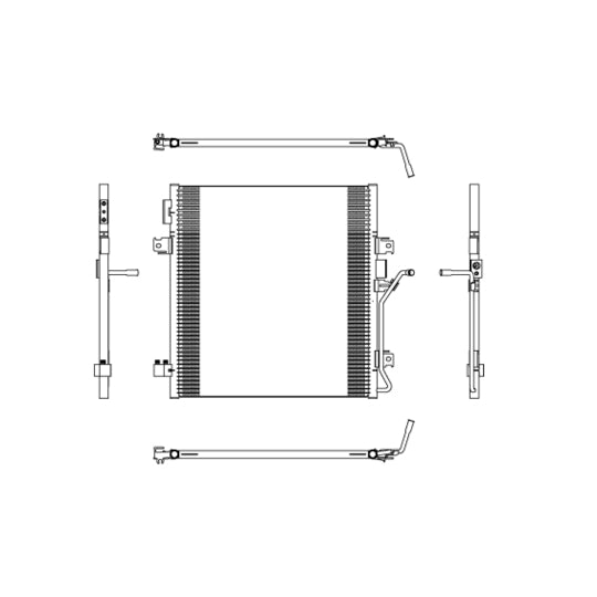 350188 Condenser, air conditioning