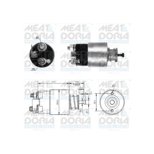 46317 Solenoid Switch, starter
