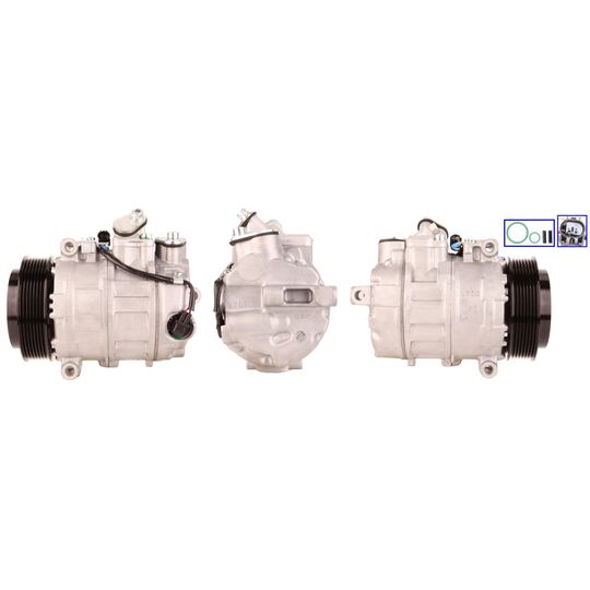 ACP655 Compressor, air conditioning