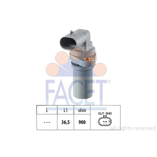9.0440 Pulse Sensor, flywheel