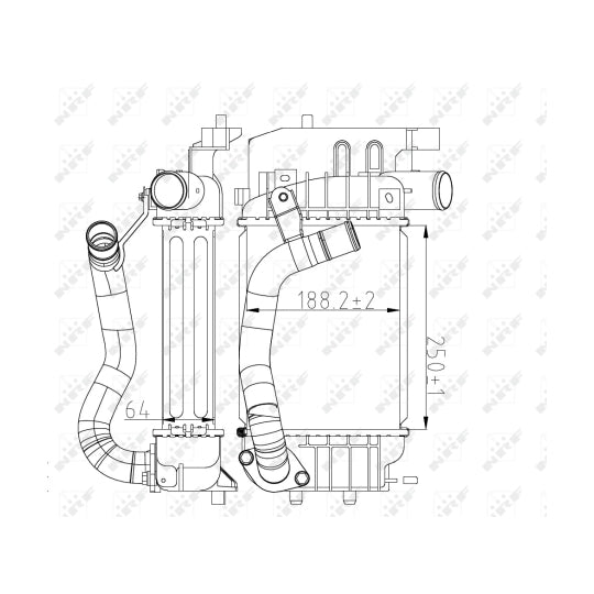 30785 Intercooler, charger