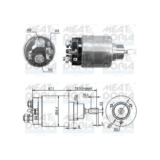 46138 Solenoid Switch, starter