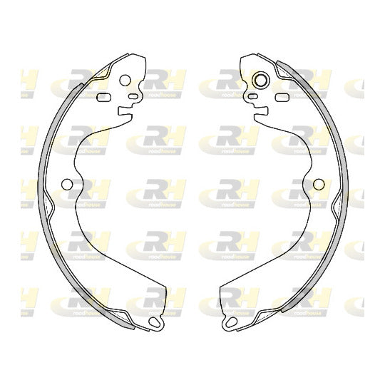 4470.00 Brake Shoe Set