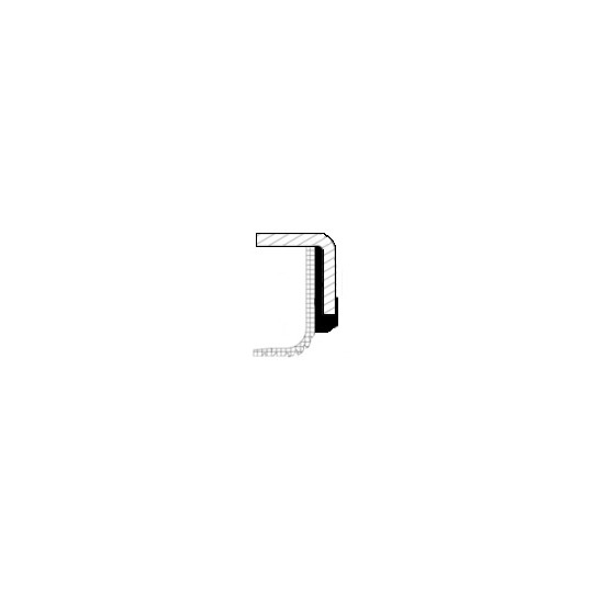 19036694B Shaft Seal, crankshaft