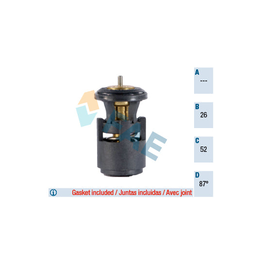 5320687 Thermostat, coolant
