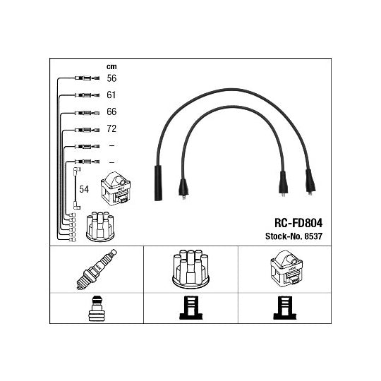 8537 Ignition Cable Kit
