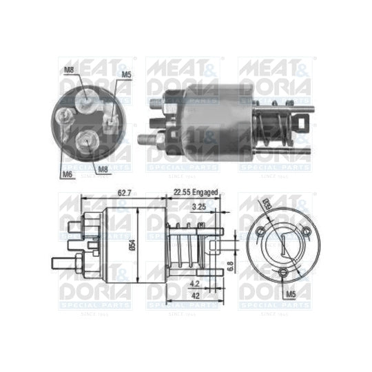 46080 Solenoid Switch, starter