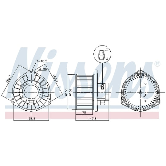 87531 Interior Blower