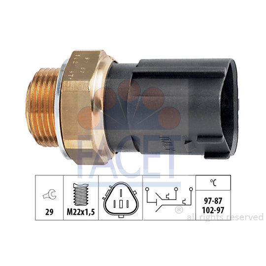 7.5690 Temperature Switch, radiator fan