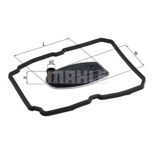 HX 81D Hydraulic Filter, automatic transmission