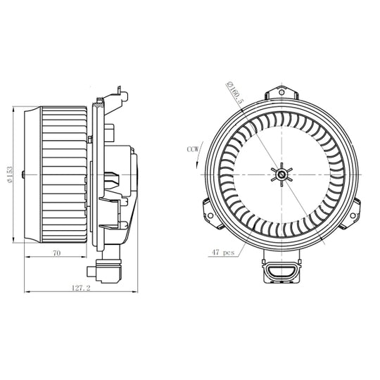 34277 Interior Blower