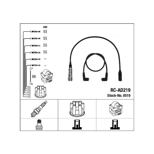 0519 Ignition Cable Kit