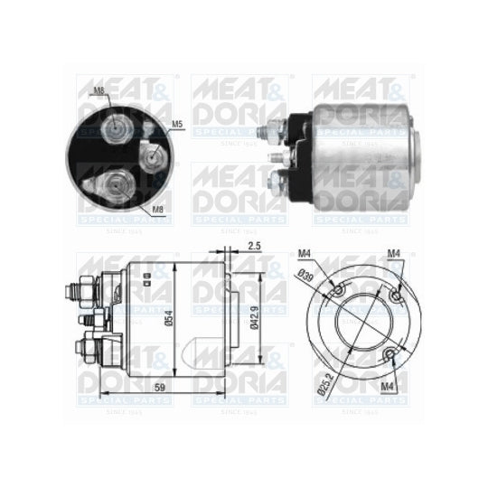 46148 Solenoid Switch, starter