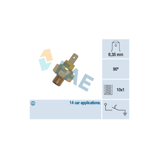 35345 Temperature Switch, coolant warning lamp