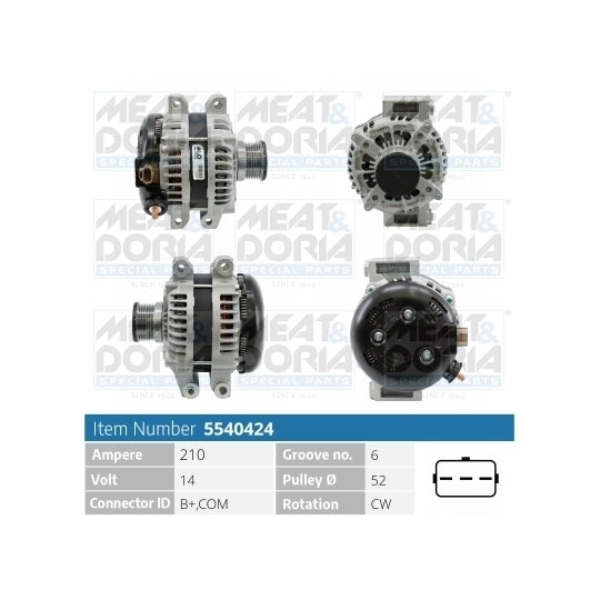 5540424 Alternator
