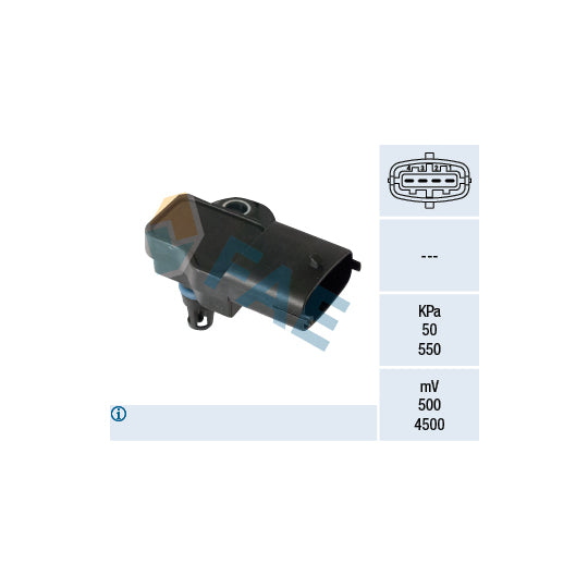 15167 Sensor, intake manifold pressure