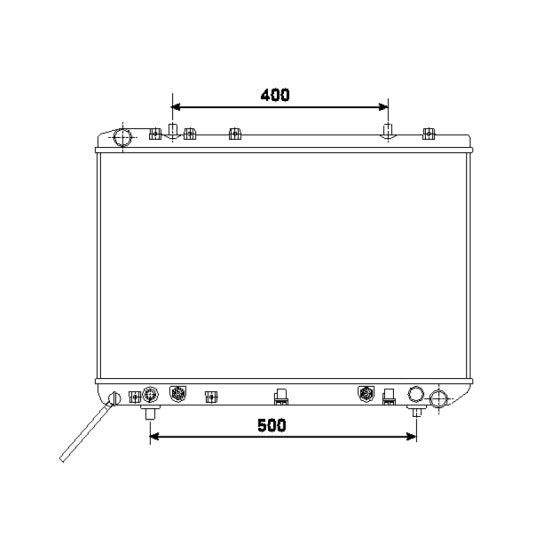 53499 Radiator, engine cooling