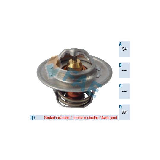 5203488 Thermostat, coolant