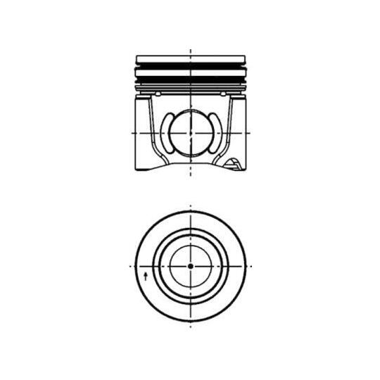 41077600 Piston