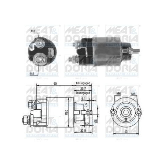 46097 Solenoid Switch, starter