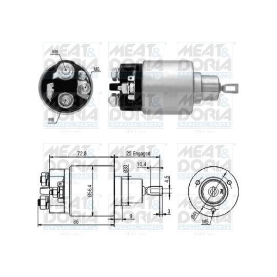 46010 Solenoid Switch, starter