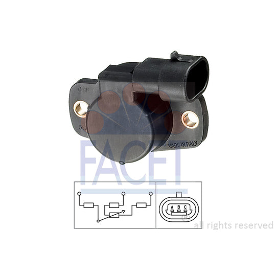 10.5001 Sensor, throttle position