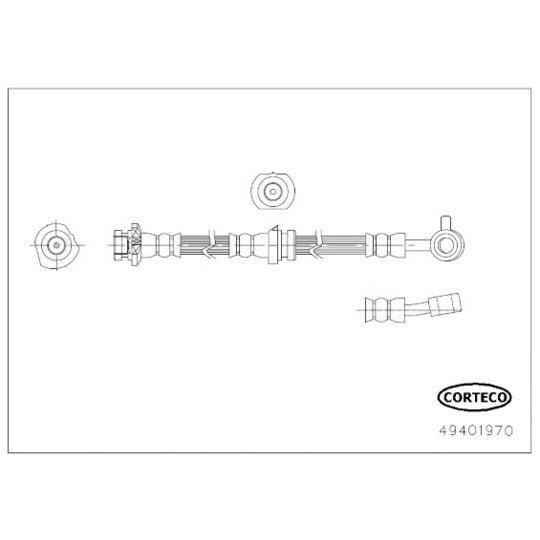 49401970 Brake Hose