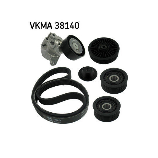 VKMA 38140 V-Ribbed Belt Set