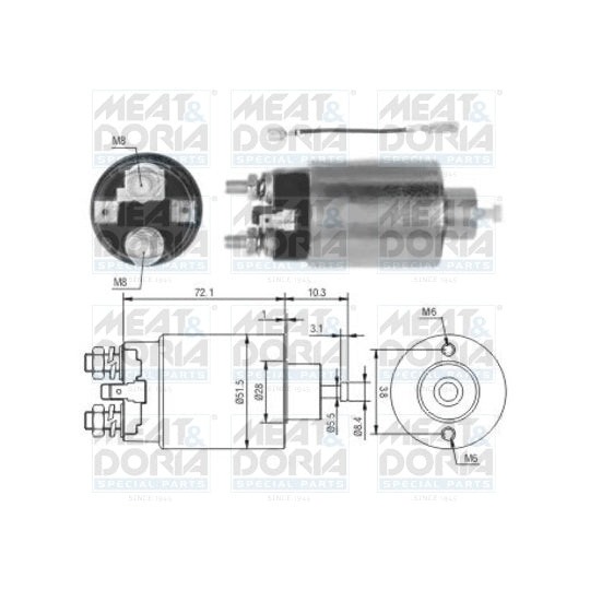 46142 Solenoid Switch, starter